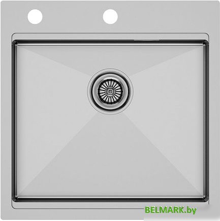 Кухонная мойка Paulmark Kroner-Pro 51 PM705151-BS - фото