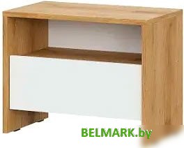 Тумба NN мебель МС Дольче К (дуб золотой/белый) - фото