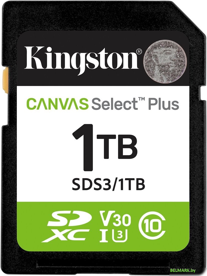 Карта памяти Kingston Canvas Select Plus SDXC 1TB SDS3/1TB - фото