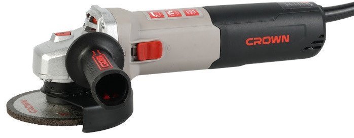Угловая шлифмашина Crown CT13678-125RSV (кейс) - фото