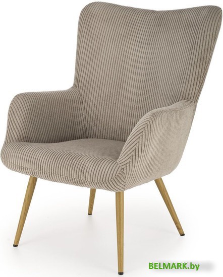 Интерьерное кресло Halmar Amaro (серый) - фото