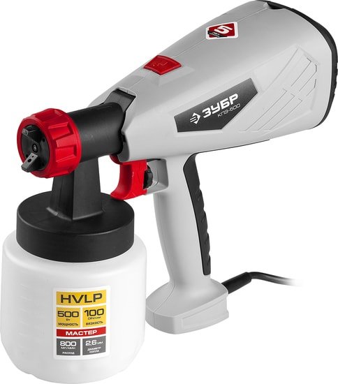 Краскораспылитель Зубр КПЭ-500 - фото