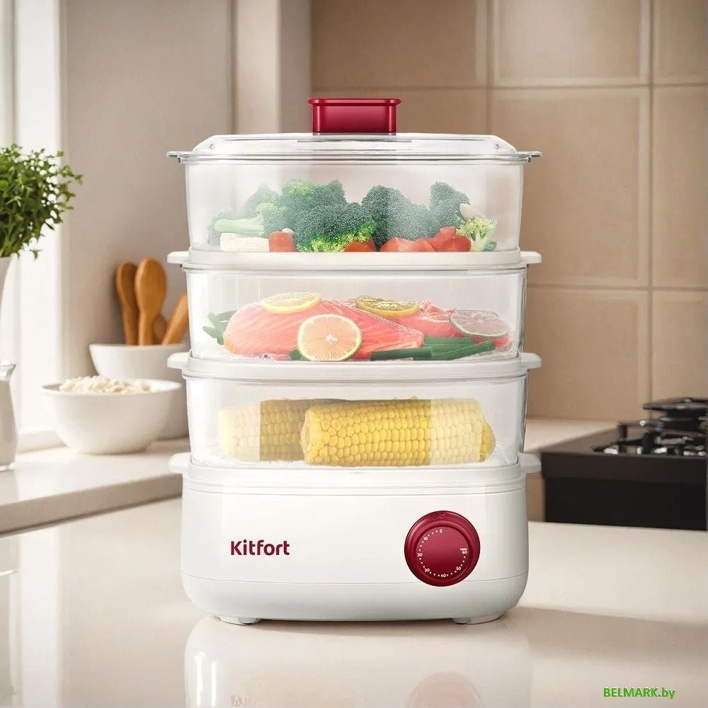 Пароварка Kitfort KT-6830 - фото2