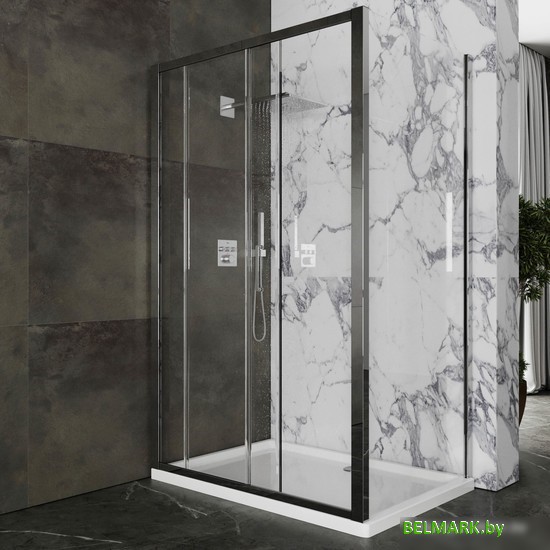 Душевой уголок Roxen Caspia 55060-100 100х80 - фото2