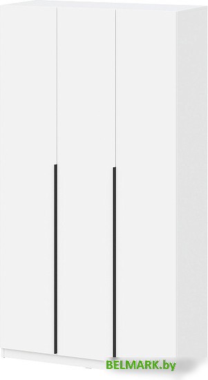 Шкаф распашной NN мебель ШК 5 1200 00-00111103 (белый текстурный) - фото