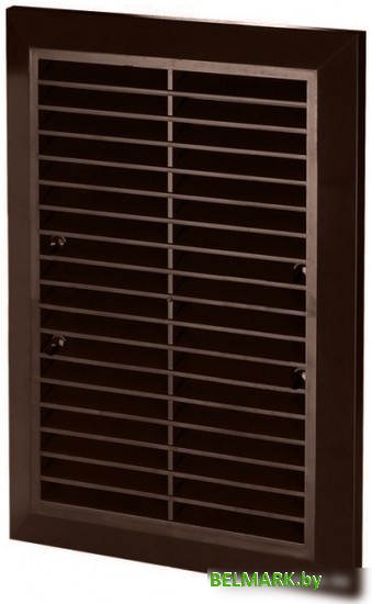 Вентиляционная решетка Awenta Classic T26aBR 17x24 (коричневый) - фото