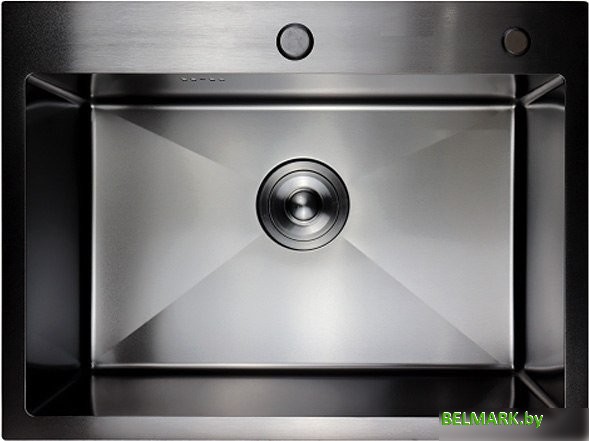 Кухонная мойка Berge 6045 Premium (черный) - фото