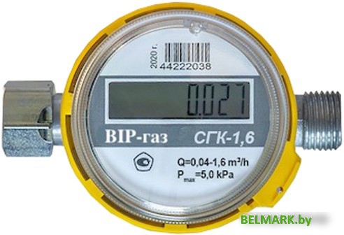 Счетчик газа Эрготех ВIP-газ СГК-1.6 с НГ - фото