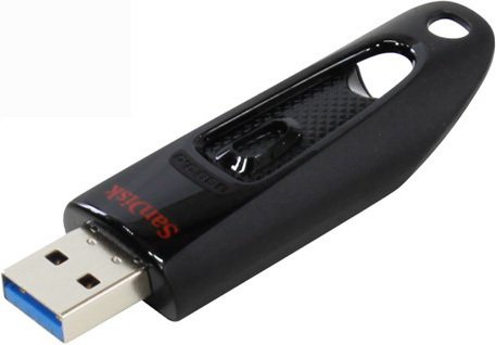 USB Flash SanDisk Ultra USB 3.0 Black 256GB (SDCZ48-256G-U46) - фото2