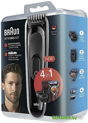 Машинка для стрижки Braun Styling Kit SK3000 - фото2