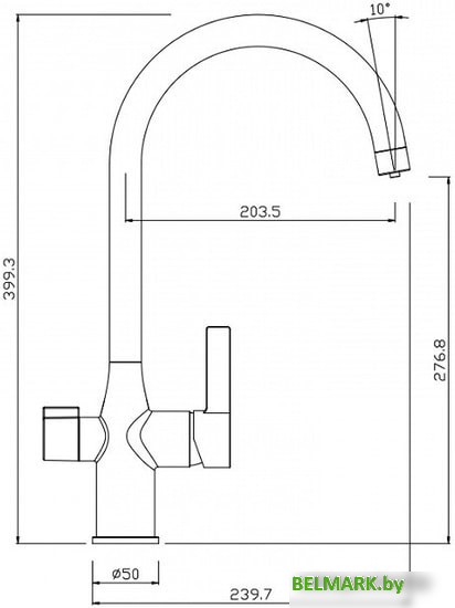 Смеситель IDDIS Pure PURSBFJi05 (хром) - фото2