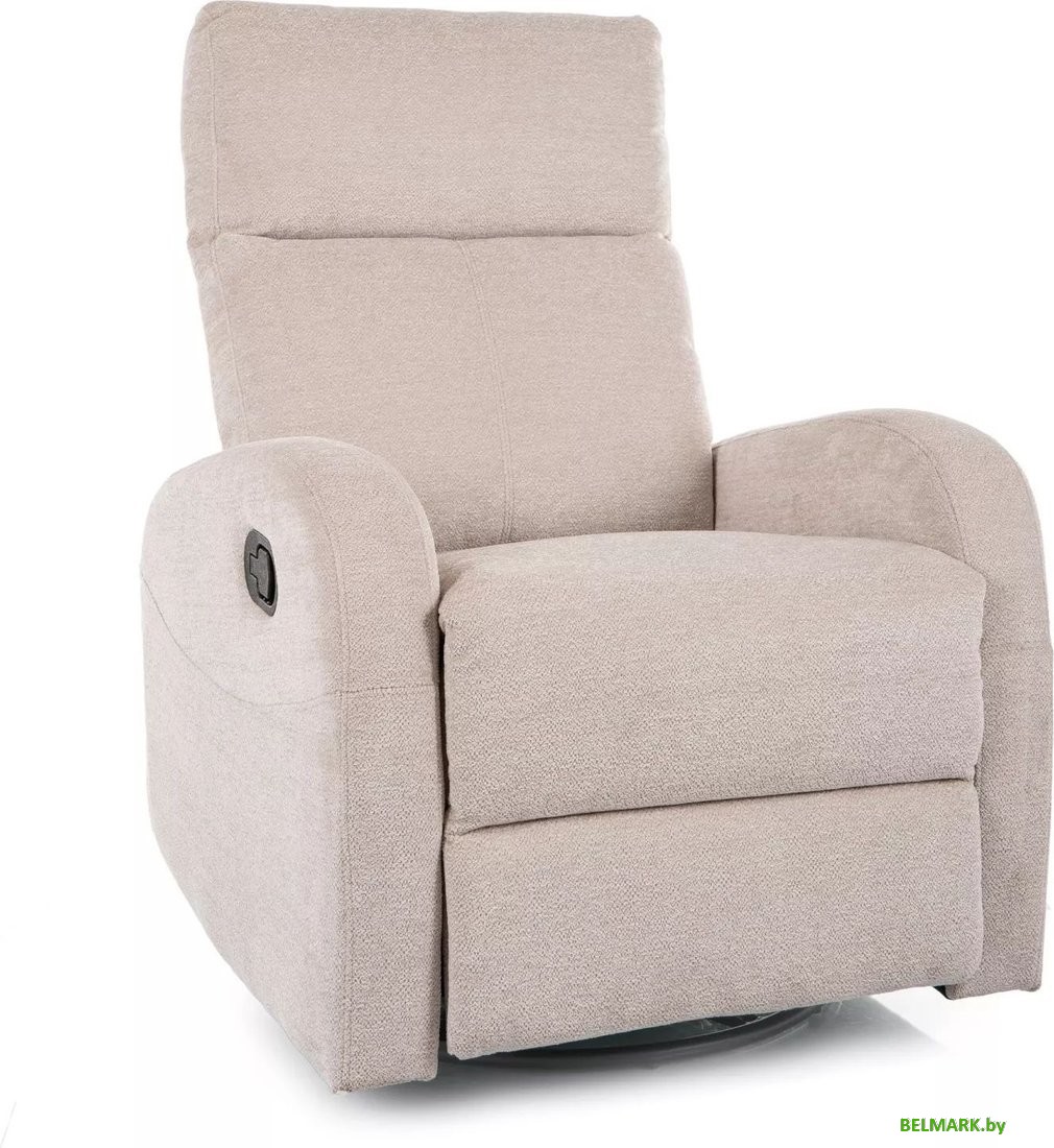 Кресло-глайдер Signal Olimp Raven (бежевый) - фото