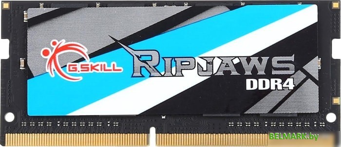 Оперативная память G.Skill Ripjaws 8GB DDR4 SODIMM PC4-19200 F4-2400C16S-8GRS - фото