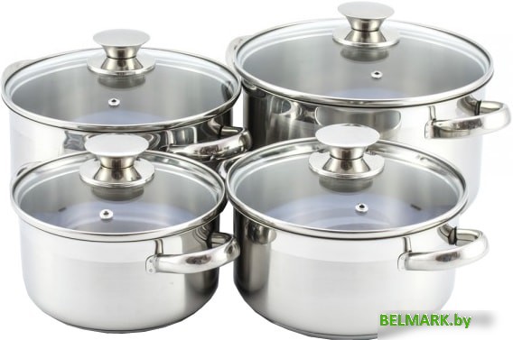 Набор кастрюль Кухар Крокус Традиция КК2-004С - фото