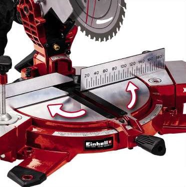 Торцовочная пила Einhell TE-MS 18/210 Li-Solo (без АКБ) - фото2