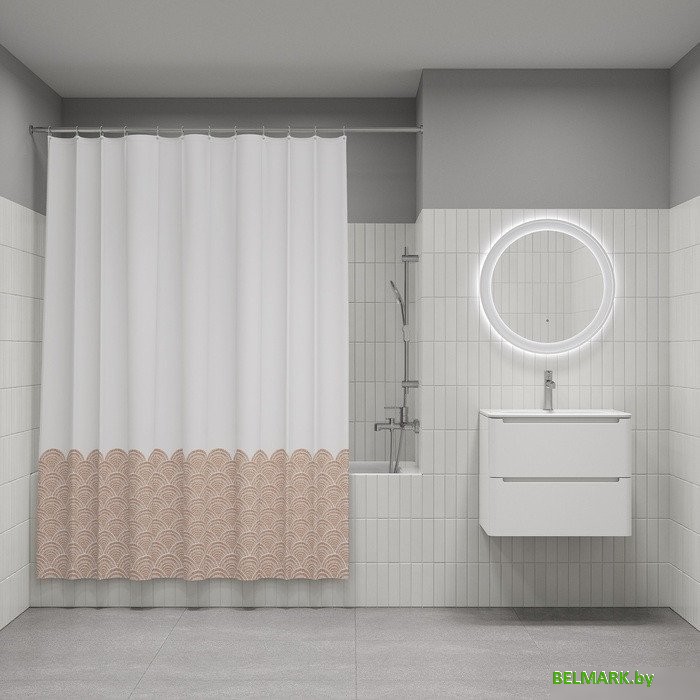 Шторка-занавеска для ванны IDDIS BW03P18i11 - фото