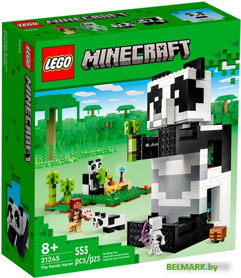 Конструктор LEGO Minecraft 21245 Дом Панды - фото
