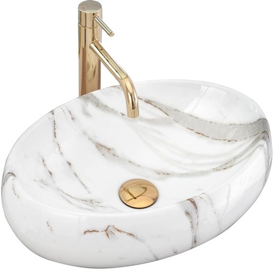 Умывальник Rea Linda (лава) - фото