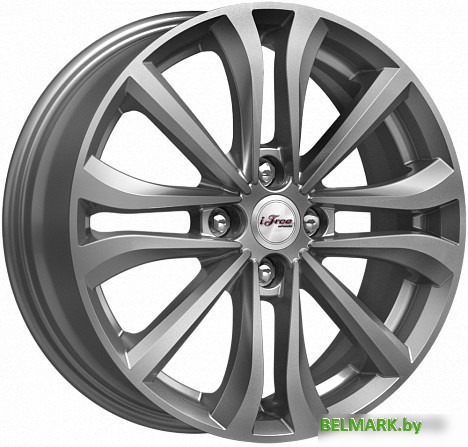 Литые диски iFree Панган (КС938) 16x6" 4x100мм DIA 60.1мм ET 50мм Хай вэй - фото