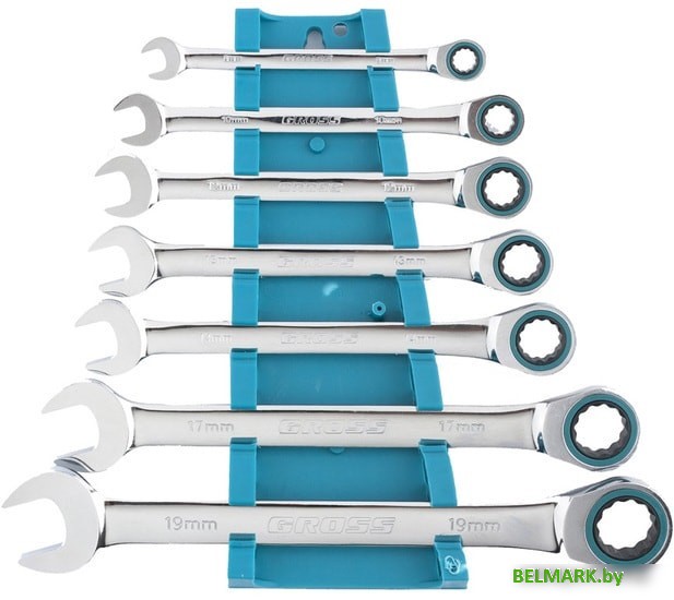 Набор ключей GROSS 14890 (7 предметов) - фото2