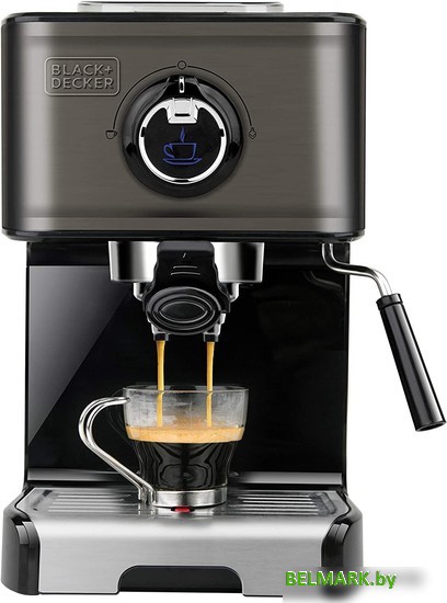 Рожковая помповая кофеварка Black & Decker BXCO1200E - фото