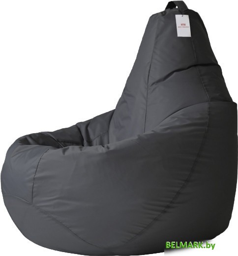 Кресло-мешок Mio Tesoro Груша XXL GF-130x85-CH (черный) - фото