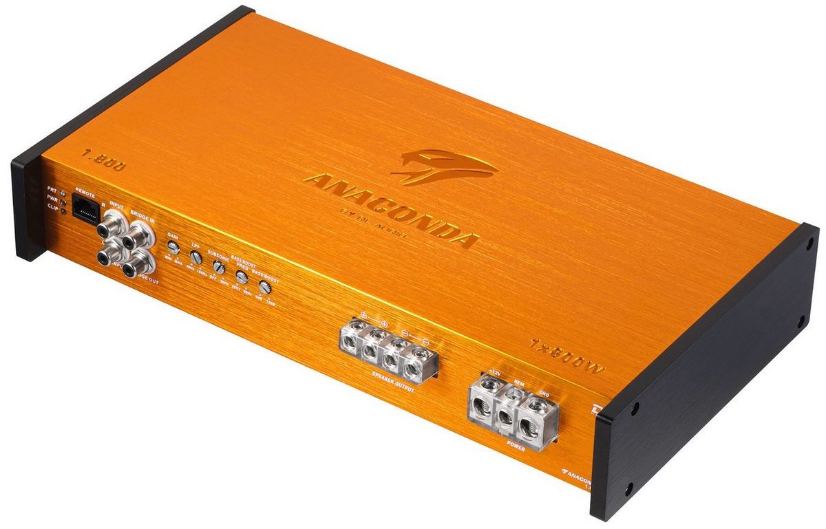 Автомобильный усилитель DL Audio Anaconda 1.800 - фото