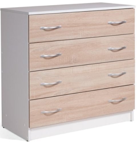 Комод Мебель-класс Бонн (белый-дуб сонома) - фото