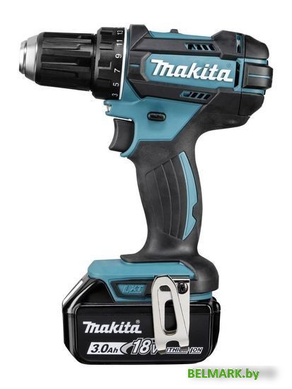 Дрель-шуруповерт Makita DDF482RFJ (с 2-мя АКБ, кейс) - фото2