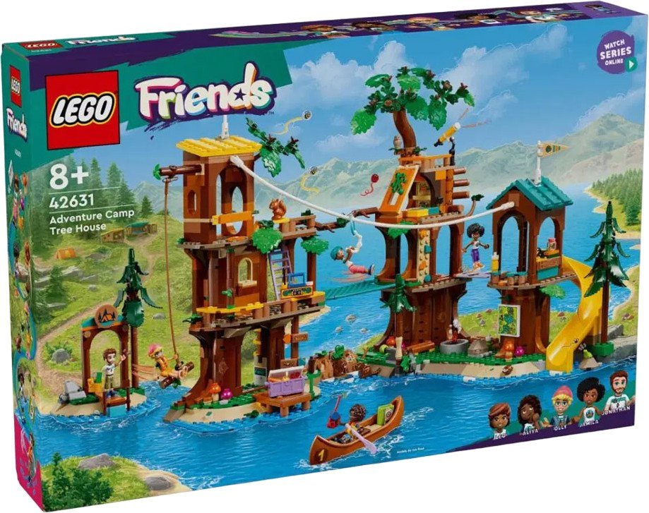 Конструктор LEGO Friends 42631 Лагерь приключений: Дом на дереве - фото