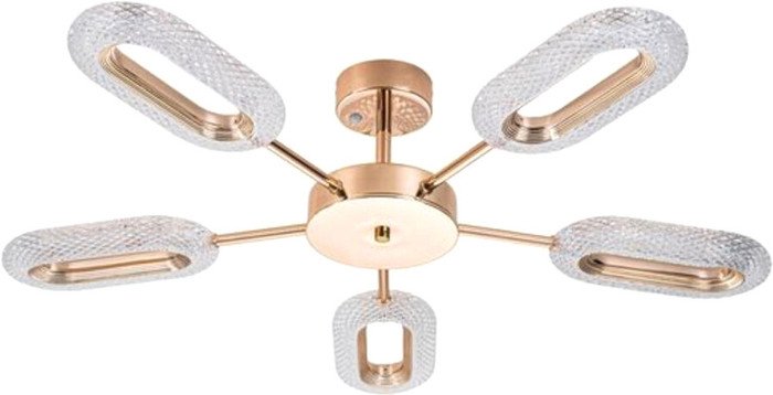 Припотолочная люстра Arte Lamp Ovale A2489PL-5GO - фото