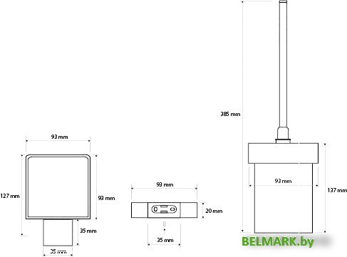 Ершик для унитаза Bemeta Via 135013012 - фото2