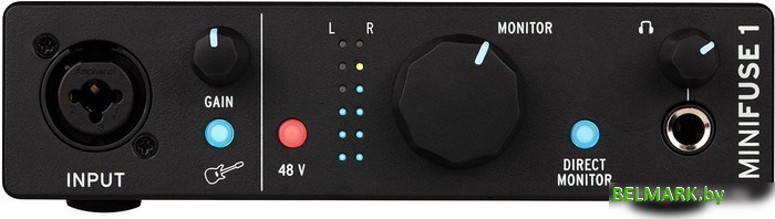 Аудиоинтерфейс Arturia MiniFuse 1 (черный) - фото2