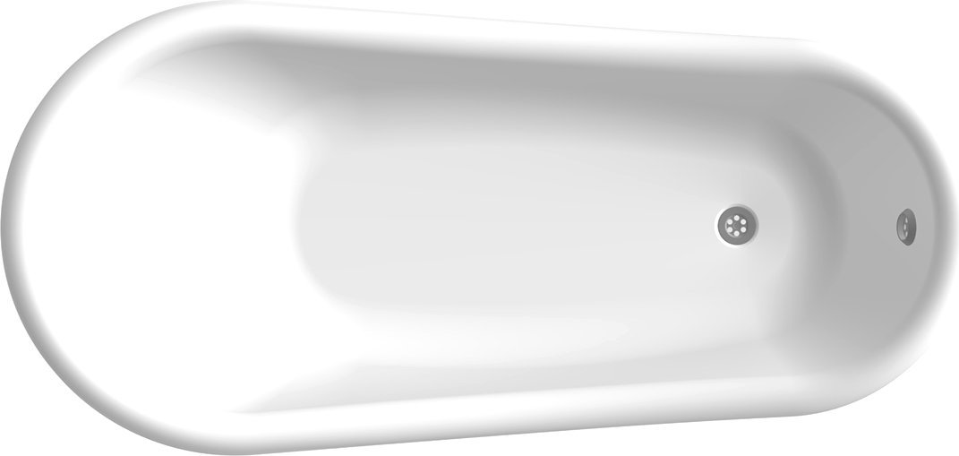 Ванна Belux Ладья ВЛА 1700 (18, белый матовый) - фото