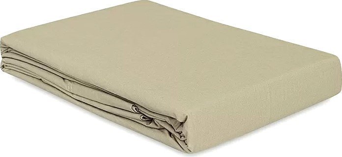 Постельное белье Tkano Essential TK24-SH0016 (бежевый/серый) - фото