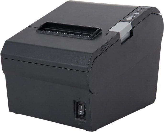 Термопринтер Mertech (Mercury) Mprint G80 (USB/Wi-Fi, черный) - фото