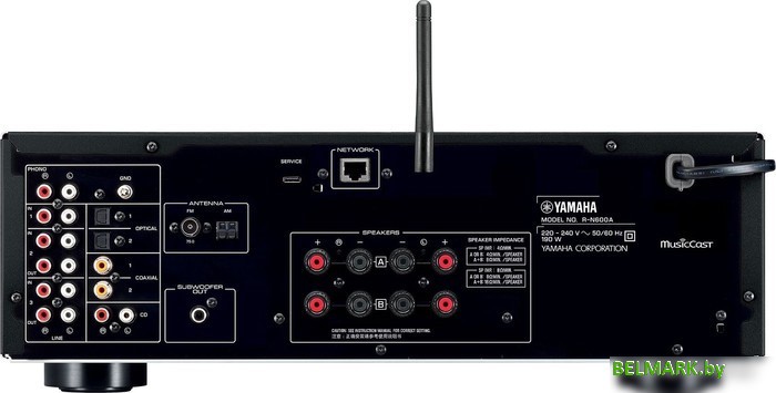 Сетевой ресивер Yamaha R-N600A (черный) - фото2