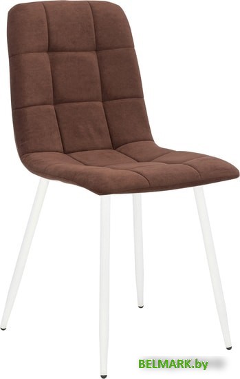 Стул Leset Скай LST00158-14 (велюр, шоколад/белый) - фото