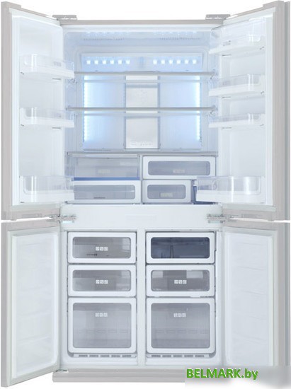 Многодверный холодильник Sharp SJ-FS97VSL - фото2