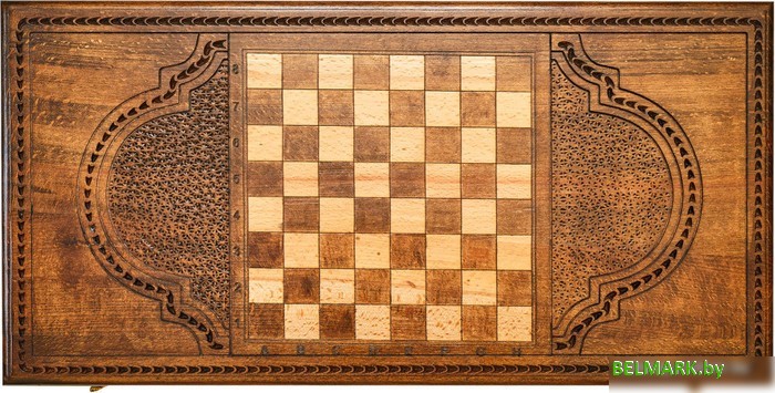 Шахматы/нарды Zakaryan Волк wz11931 - фото2