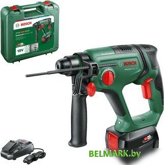 Перфоратор Bosch UniversalHammer 18V 06039D6004 (с 1-им АКБ 4 Ач, кейс) - фото