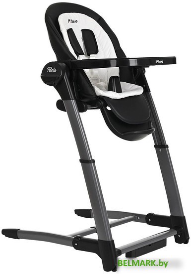 Высокий стульчик Pituso Triola (черная рама/черный) - фото2