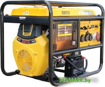 Бензиновый генератор Rato R10000D-TA - фото