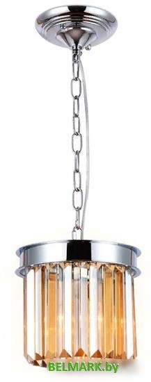 Подвесная люстра Ambrella TR5102 CH/TI (хром/янтарь) - фото2