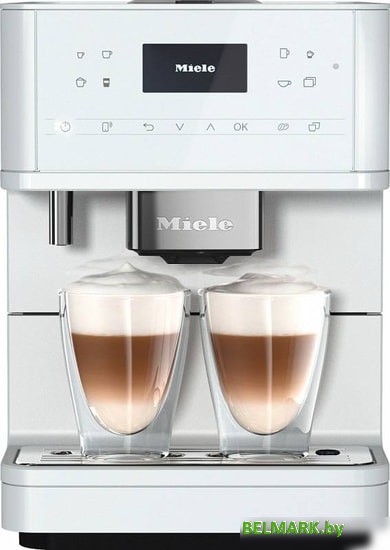 Эспрессо кофемашина Miele CM 6160 (белый лотос) - фото