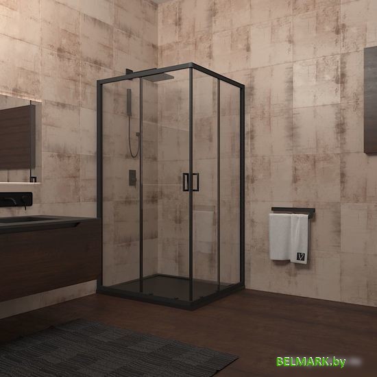 Душевой уголок Veconi RV-13 RV13-80-01-C5 - фото