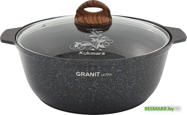 Жаровня Kukmara Granit Ultra Blue жгг52а - фото