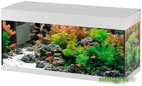 Аквариум Ferplast Dubai 100 led 190 л (белый) - фото