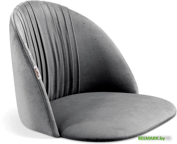 Стул Sheffilton SHT-ST35-1/S37 (угольно-серый/золото) - фото2