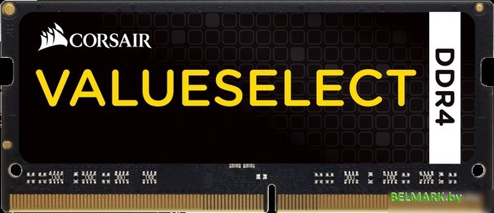 Оперативная память Corsair Value Select 8GB DDR4 SO-DIMM PC4-17000 [CMSO8GX4M1A2133C15] - фото